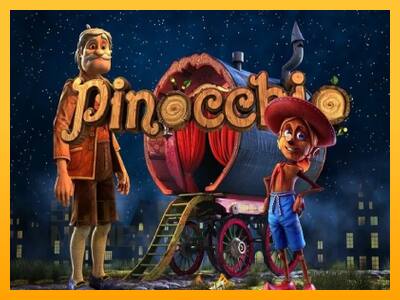 Pinocchio játékgép pénzért