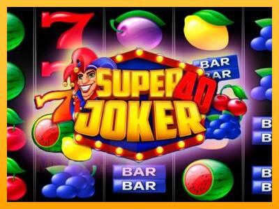 Super Joker 40 játékgép pénzért