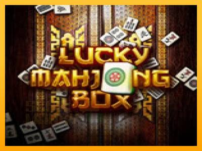 Lucky Mahjong Box játékgép pénzért