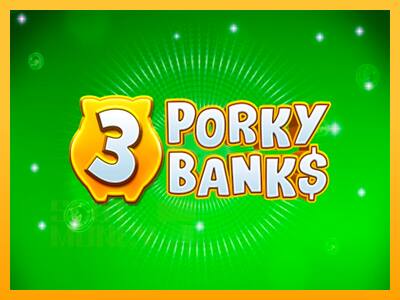 3 Porky Banks játékgép pénzért