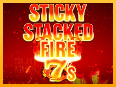 Sticky Stacked Fire 7s játékgép pénzért