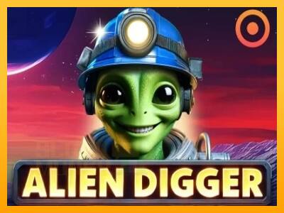 Alien Digger játékgép pénzért