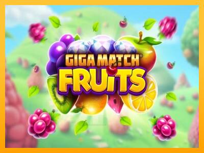 Giga Match Fruits játékgép pénzért