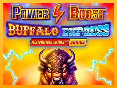 Power Boost: Buffalo Express játékgép pénzért