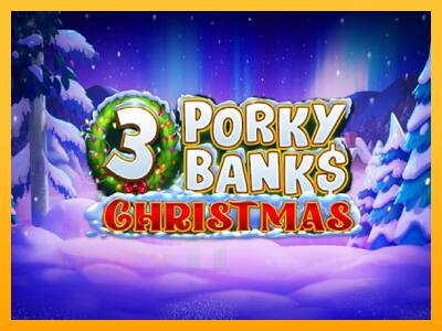 3 Porky Banks Christmas játékgép pénzért