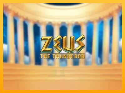 Zeus The Thunderer játékgép pénzért