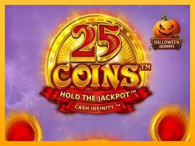 25 Coins Halloween Jackpots játékgép pénzért