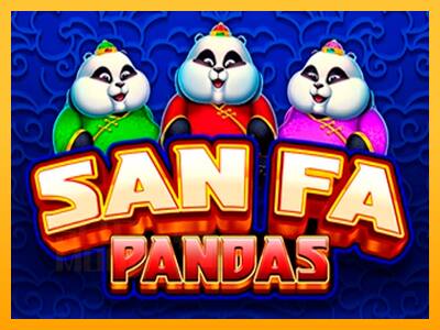 San Fa Pandas játékgép pénzért