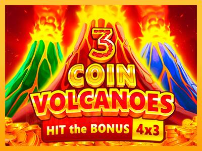 3 Coin Volcanoes játékgép pénzért