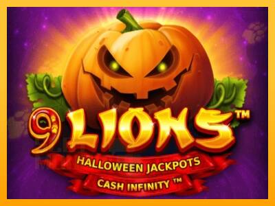 9 Lions Halloween Jackpots játékgép pénzért