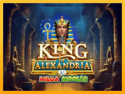 King of Alexandria Mega Moolah játékgép pénzért