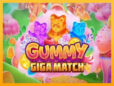 Gummy Giga Match játékgép pénzért