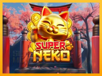 Super Neko játékgép pénzért