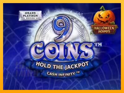 9 Coins Grand Platinum Edition Halloween Jackpot játékgép pénzért