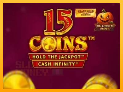 15 Coins Grand Gold Edition Halloween Jackpot játékgép pénzért