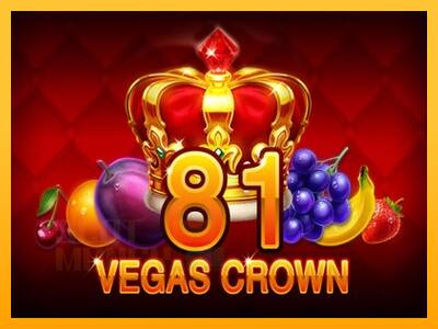 81 Vegas Crown játékgép pénzért