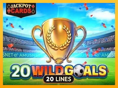 20 Wild Goals játékgép pénzért