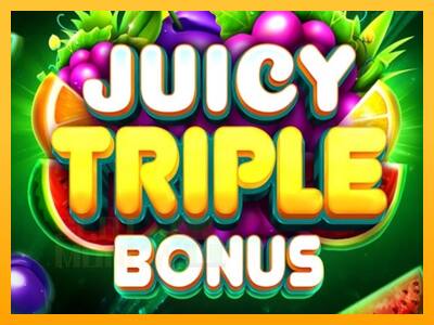 Juicy Triple Bonus játékgép pénzért