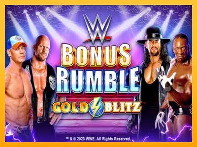 WWE Bonus Rumble Gold Blitz játékgép pénzért