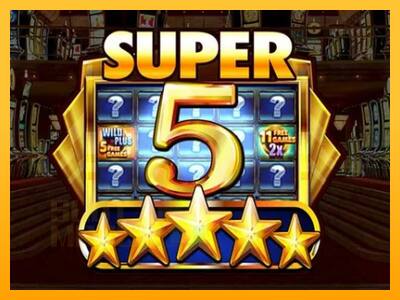 Super 5 Stars játékgép pénzért