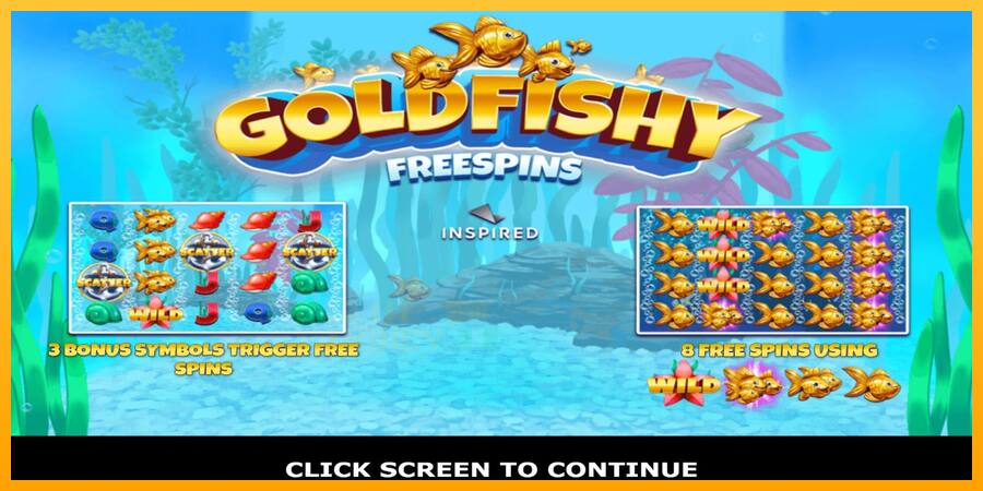 Gold Fishy Free Spins játékgép pénzért, kép 1