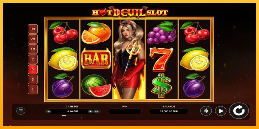 Hot Devil Slot játékgép pénzért, kép 1