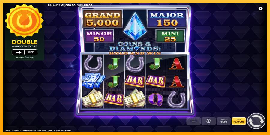 Coins & Diamonds: Hold and Win játékgép pénzért, kép 2