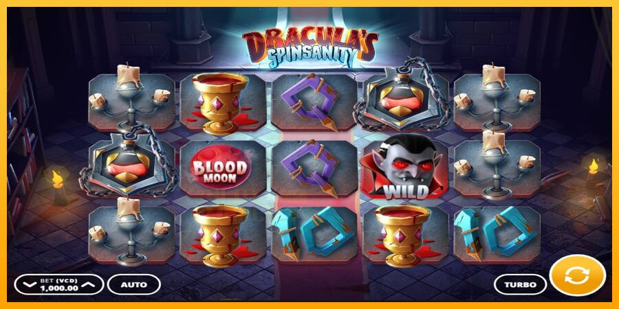 Draculas Spinsanity játékgép pénzért, kép 1