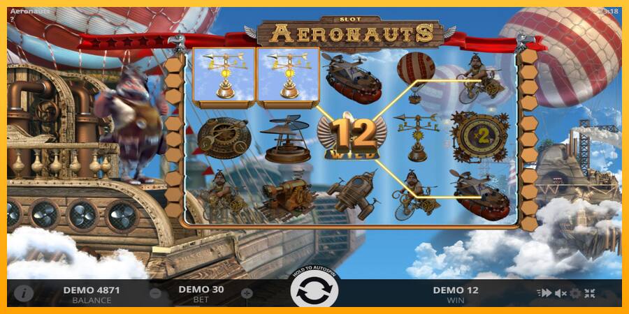 Aeronauts játékgép pénzért, kép 2