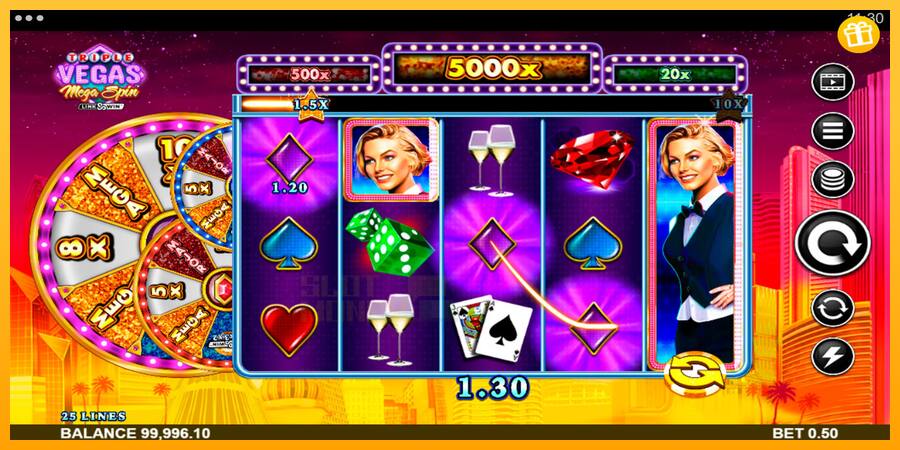 Triple Vegas Mega Spin játékgép pénzért, kép 5