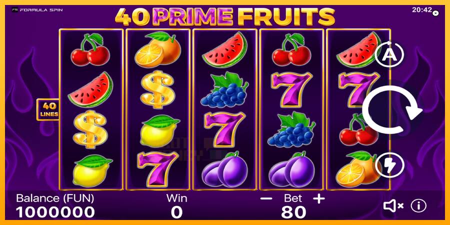 40 Prime Fruits játékgép pénzért, kép 2