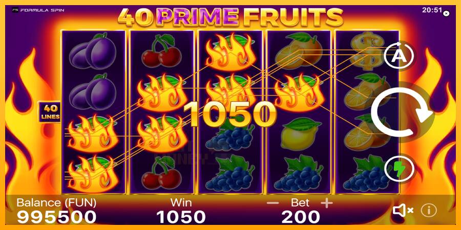 40 Prime Fruits játékgép pénzért, kép 4