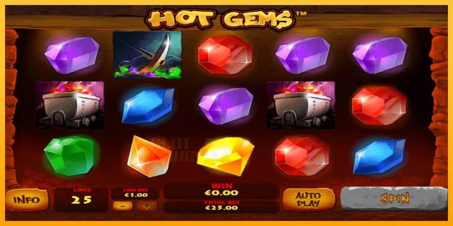 Hot Gems játékgép pénzért, kép 1