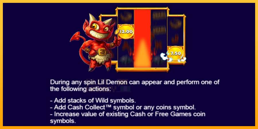 Lil Demon Mega Cash Collect játékgép pénzért, kép 5