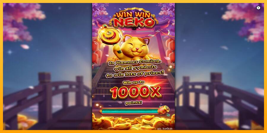 Win Win Neko játékgép pénzért, kép 1