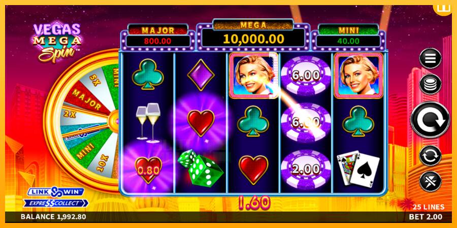 Vegas Mega Spin játékgép pénzért, kép 3