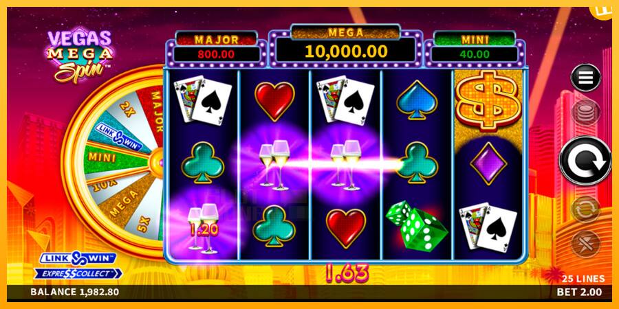 Vegas Mega Spin játékgép pénzért, kép 4