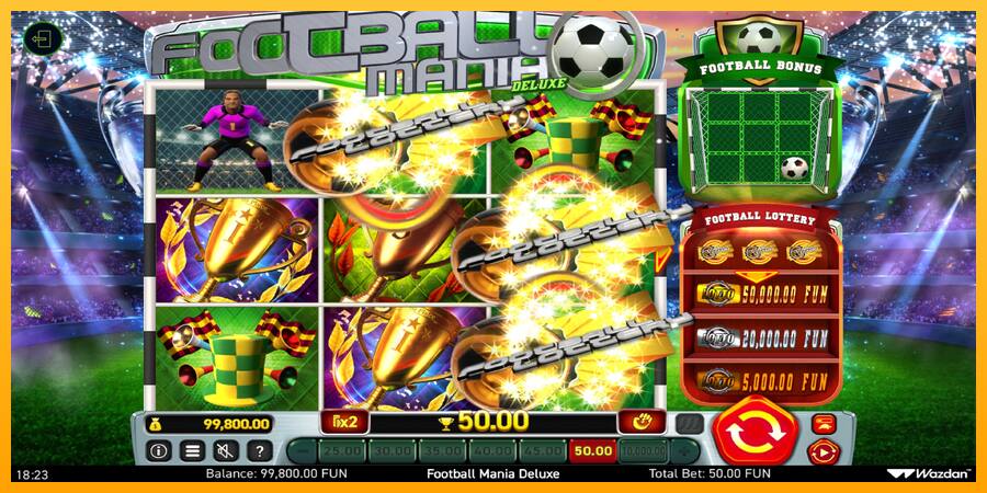 Football Mania Deluxe játékgép pénzért, kép 3