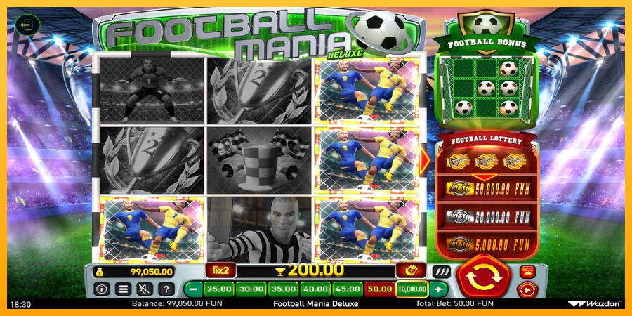 Football Mania Deluxe játékgép pénzért, kép 4