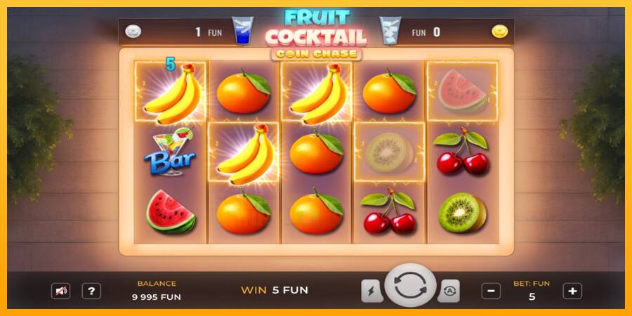 Fruit Cocktail Coin Chase játékgép pénzért, kép 2