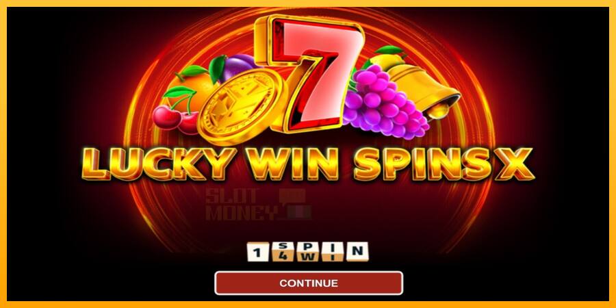 Lucky Win Spins X játékgép pénzért, kép 1