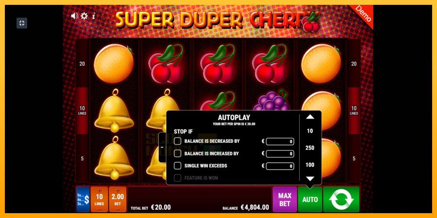 Super Duper Cherry játékgép pénzért, kép 5