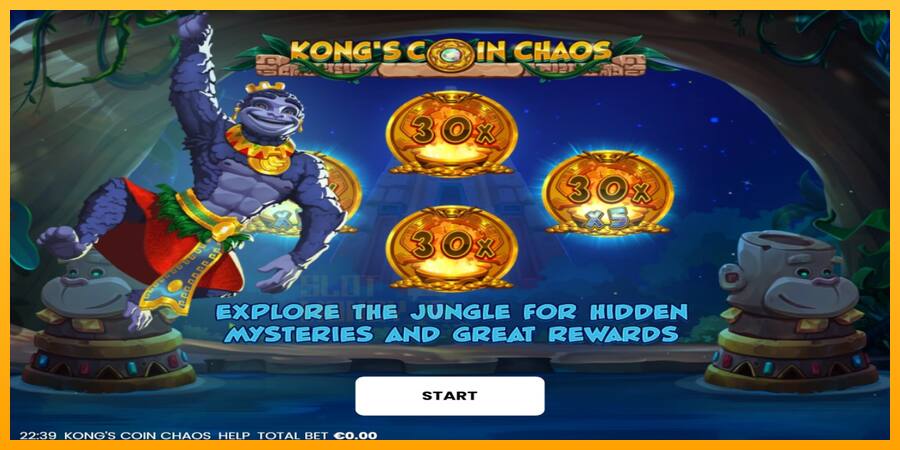 Kongs Coin Chaos játékgép pénzért, kép 1