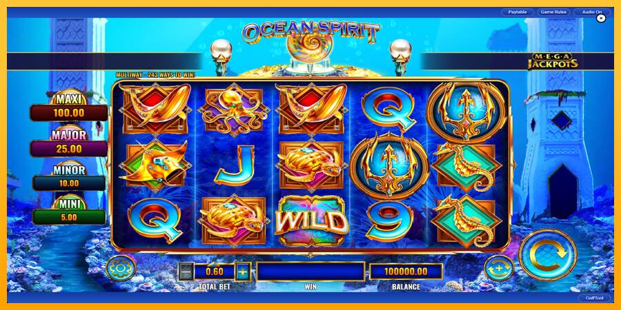 Ocean Spirit MegaJackpots játékgép pénzért, kép 3