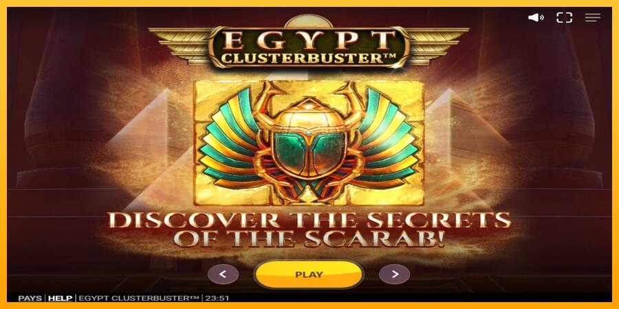 Egypt Clusterbuster játékgép pénzért, kép 1