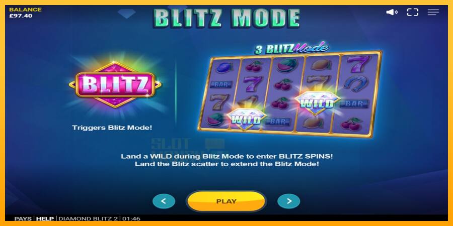 Diamond Blitz 2 játékgép pénzért, kép 5