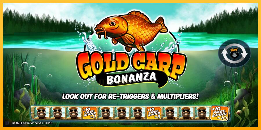 Gold Carp Bonanza játékgép pénzért, kép 1