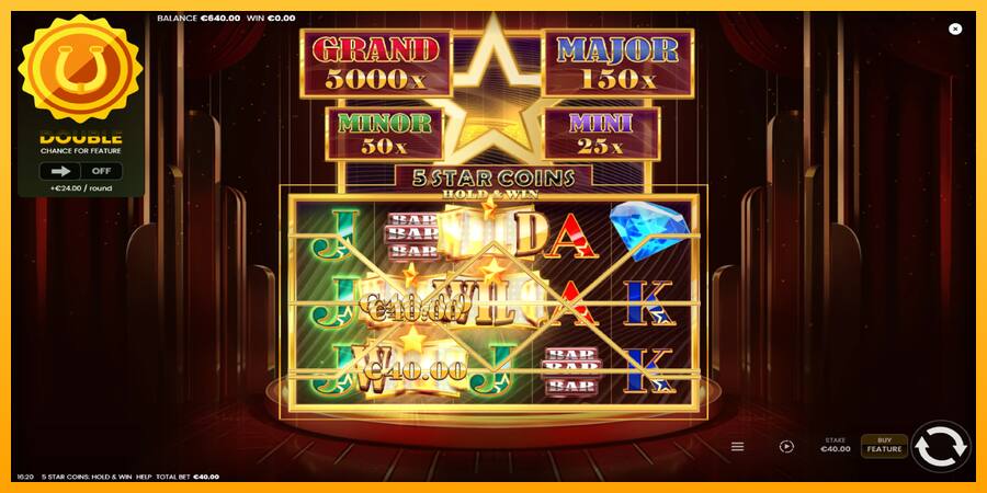 5 Star Coins: Hold & Win játékgép pénzért, kép 3