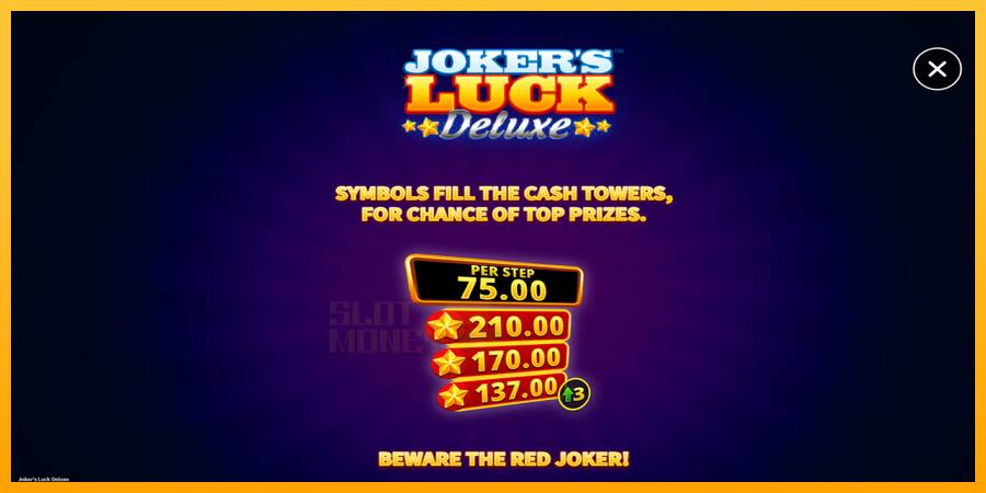 Jokers Luck Deluxe játékgép pénzért, kép 5