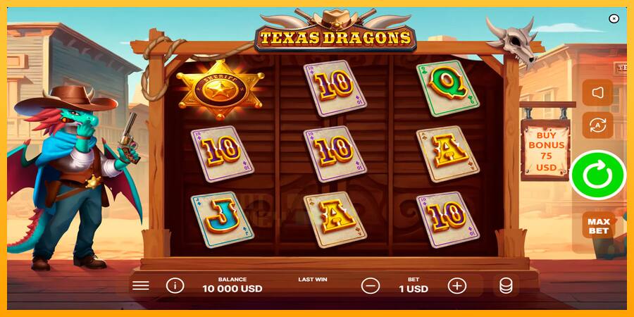 Texas Dragons játékgép pénzért, kép 1